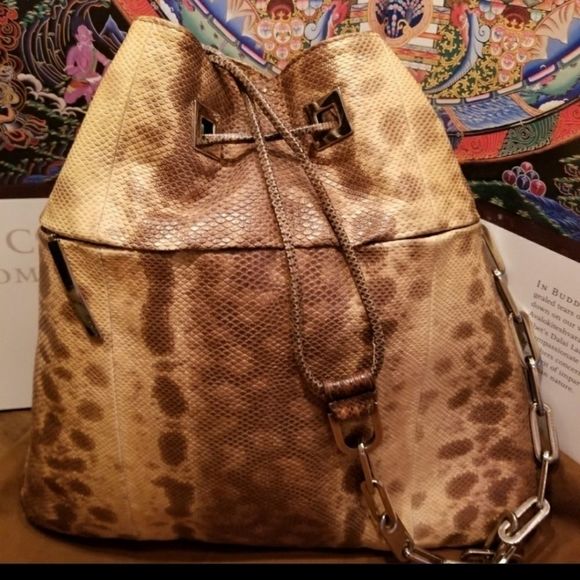 Gucci snake skin handbag 👜 - Picture 11 of 14